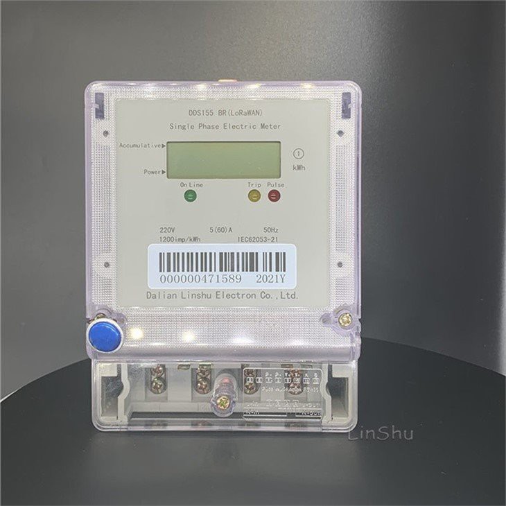 single phase wall-mounted LoRaWAN electric meter 2