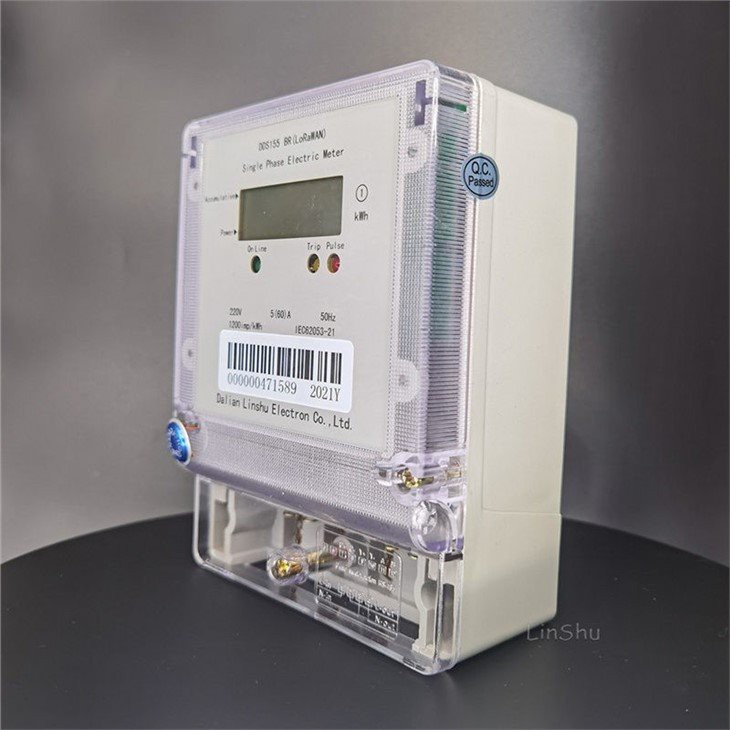 single phase wall-mounted LoRaWAN electric meter 3